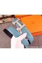 Hermes 40mm Belt H170417 SkyBlue  Replica