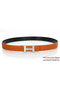Hermes 43mm Calf Leather Belt HB106-2  Replica