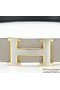 Hermes 43mm Calf Leather Belt HB108-16  Replica