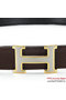 Hermes 43mm Calf Leather Belt HB108-18  Replica