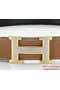 Hermes 43mm Original Calf Leather Belt HB101-3  Replica