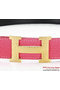 Hermes 43mm Original Calf Leather Belt HB109-6  Replica