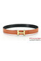 Hermes 43mm Saffiano Leather Belt HB102-1  Replica