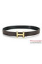 Hermes 43mm Saffiano Leather Belt HB102-3  Replica