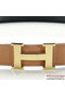 Hermes 43mm Saffiano Leather Belt HB102-4  Replica