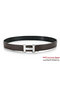 Hermes 43mm Saffiano Leather Belt HB102-7  Replica