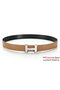Hermes 43mm Saffiano Leather Belt HB102-8  Replica