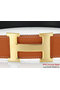 Hermes 50mm Original Calf Leather Belt HB117-8  Replica