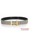 Hermes 50mm Original Calf Leather Belt HB117-9  Replica