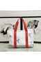 Hermes Adada Nappy Canvas Shopping Bag H5635 Orange  Replica