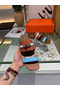 Hermes Avenue Sandals In Multicolour Calfskin  Replica