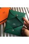 Hermes Bastia Epsom card case H0369 green  Replica