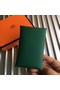 Hermes Bastia Epsom card case H0369 green  Replica