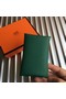 Hermes Bastia Epsom card case H0369 green  Replica