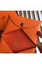 Hermes Bastia Epsom card case H0369 orange  Replica