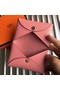 Hermes Bastia Epsom card case H0369 pink  Replica