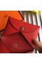 Hermes Bastia Epsom card case H0369 red  Replica