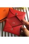 Hermes Bastia Epsom card case H0369 red  Replica