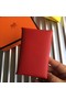 Hermes Bastia Epsom card case H0369 red  Replica