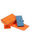Hermes Bearn Japonaise Bi-Fold A208 Blue  Replica