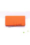 Hermes Bearn Japonaise Bi-Fold Wallet Grainy Leather H68942 Orange  Replica