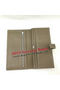 Hermes Bearn Japonaise Bi-Fold Wallet Litchi Leather A208 Khaki  Replica