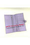 Hermes Bearn Japonaise Bi-Fold Wallet Litchi Leather A208 Lavender  Replica