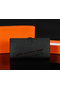 Hermes Bearn Japonaise Bi-Fold Wallet Original Leather A1018 Black  Replica