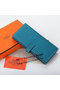 Hermes Bearn Japonaise Bi-Fold Wallet Original Leather A208 Blue  Replica