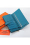 Hermes Bearn Japonaise Bi-Fold Wallet Original Leather A208 Blue  Replica