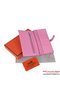 Hermes Bearn Japonaise Clemence Leather Wallet H005 Pink  Replica