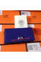 Hermes Bearn Japonaise Grainy Leather Wallet H8622W Royal  Replica