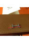 Hermes Bearn Japonaise Grainy Leather Wallet H8622W Wheat  Replica