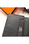 Hermes Bearn Mini Wallet In Black Epsom Leather  Replica