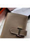 Hermes Bearn Mini Wallet In Taupe Epsom Leather  Replica