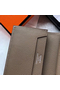Hermes Bearn Mini Wallet In Taupe Epsom Leather  Replica
