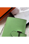 Hermes Bearn Mini Wallet In Vert Criquet Epsom Leather  Replica