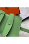 Hermes Bearn Mini Wallet In Vert Criquet Epsom Leather  Replica