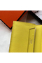 Hermes Bearn Mini Wallet In Yellow Epsom Leather  Replica