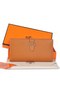 Hermes Bearn Wallet Original Smooth Leather Camel  Replica