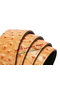 Hermes Belt Ostrich Leather HB5327 Camel  Replica