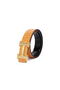 Hermes Belt Ostrich Leather HB5327 Camel  Replica