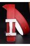 HERMES Belts HB1123 Red&White  Replica