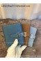 Hermes Bi-Fold Wallet Togo Leather H512 Light Blue  Replica