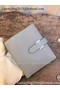 Hermes Bi-Fold Wallet Togo Leather H512 Light Blue  Replica
