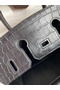 Hermes Birkin 25 Bag In Black Matte Alligator Crocodile Skin  Replica