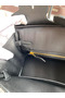 Hermes Birkin 25 Handmade Bag In Black Clemence Leather  Replica