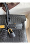 Hermes Birkin 25 Handmade Bag In Black Crocodile Niloticus Matte Skin  Replica