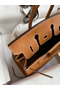 Hermes Birkin 25 Handmade Bag In Gold Epsom Calfskin  Replica