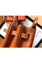Hermes Birkin 25 Handmade Bag In Gold Swift Leather  Replica
